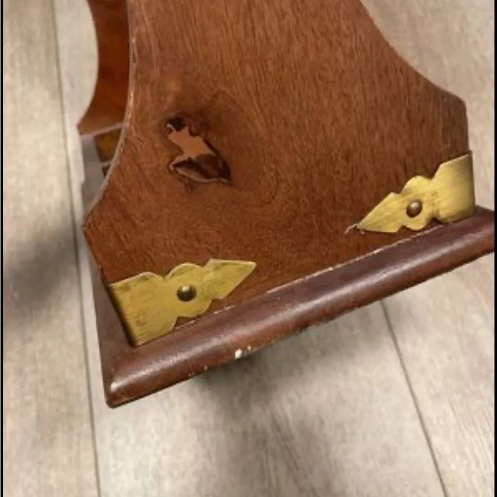 Pottery Barn Wood decanter bottle holder